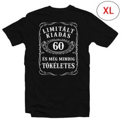 60-as Limitált Kiadás Számos Szülinapi Póló, XL-es