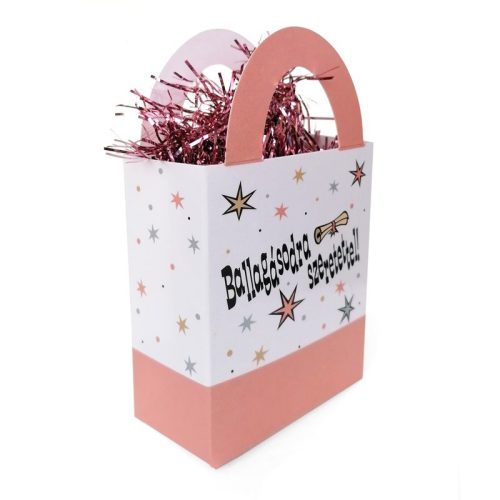 Lufi súly Ballagásodra Szeretettel! Rosegold Ajándéktasak - 120 gramm