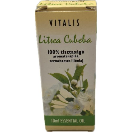 Litsea Cubeba Vitalis 100%-os illóolaj