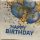 Szalvéta 20db-os Happy Birtday lufis kék 15db-os