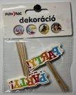 Süti dekoráció PARTY!