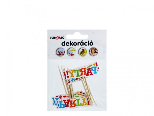 Süti dekoráció PARTY!