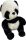 Plüss Panda közép 25cm Gb3495