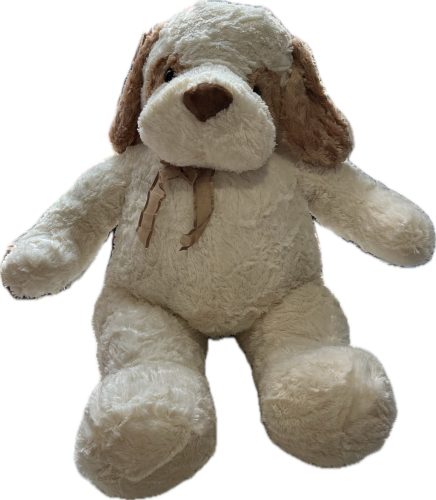 Plüss Kutya Barna,fehér 90cm GB1182