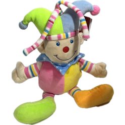 Plüss bohóc 35cm csörgős GB4878