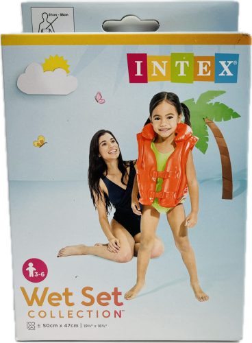 Úszómellény INTEX 50*47cm Narancssárga