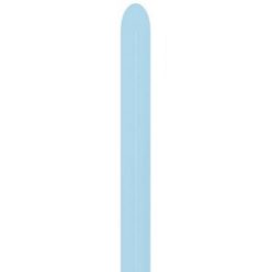 260S Pastel Matte Blue Party Modellező Lufi