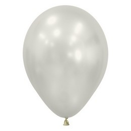12 inch-es Silk Oyster White Lufi