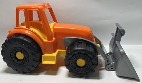 Traktor tolólapos narancssárga