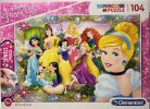 Puzzle Clementoni 104 db-os  48,5x33,5cm Super Color Princess