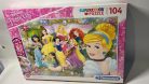 Puzzle Clementoni 104 db-os  48,5x33,5cm Super Color Princess