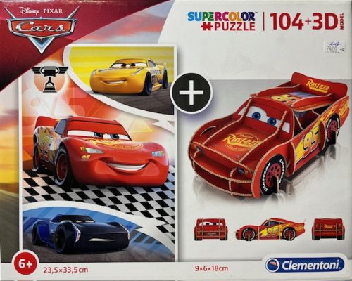 Puzzle Clementoni 104+3D Verda