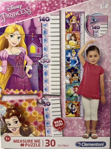 Puzzle Clementoni 30db-os 21x118cm Princess