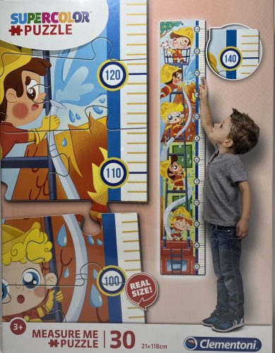 Puzzle Clementoni 30db-os 21x118cm Tűzoltós figurák