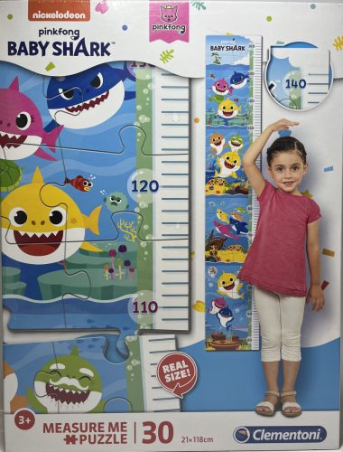 Puzzle Clementoni 30db-os 21x118cm Baby Shark