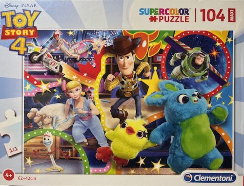 Puzzle Clementoni 104 db-os   Super Color Maxi 62x42cm Toys Story