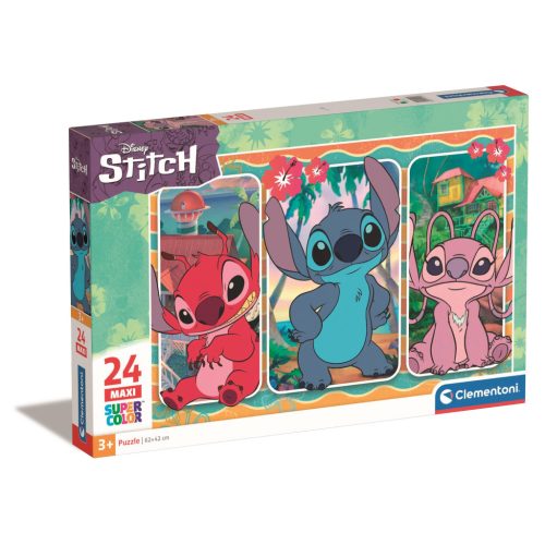 Puzzle, Disney, Lilo és Stitch, 24 db-os, maxi, 40x27 cm dob.