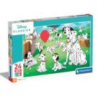 Puzzle, Disney, 101 kiskutya, 24 db-os, maxi