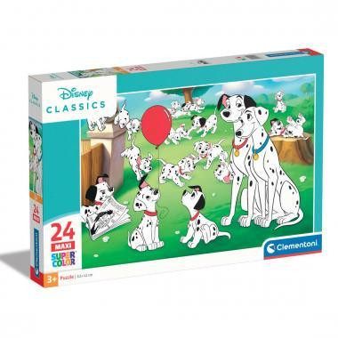 Puzzle, Disney, 101 kiskutya, 24 db-os, maxi