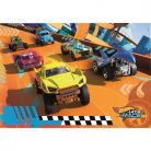 Puzzle, Hot Wheels, 104 db-os, 40x27 cm dob.