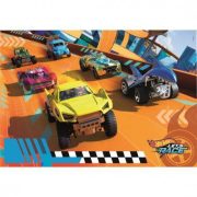 Puzzle, Hot Wheels, 104 db-os, 40x27 cm dob.