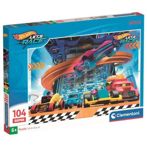 Puzzle, Hot Wheels, 104 db-os
