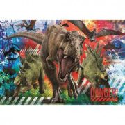 Puzzle, Jurassic World, 60 db-os, maxi