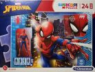 Puzzle Clementoni 24 db-os 3+ Supercolor Maxi  "Spider-Man"