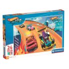 Puzzle, Hot wheels, 24 db-os, maxi