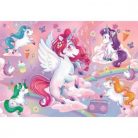 Puzzle, unikornisok, 24 db-os