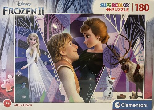 Puzzle Clementoni 180 db-os 7+  Supercolor  "Frozen II"