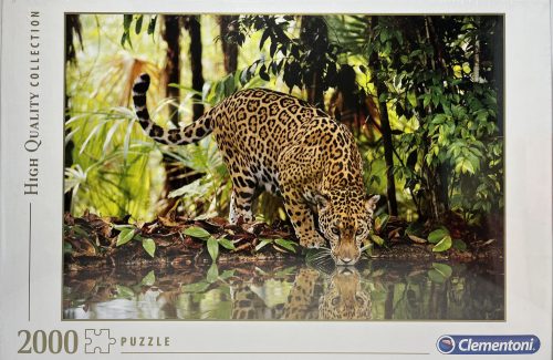 Puzzle Clementoni 2000db-os  Leopárd