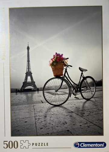 Puzzle Clementoni 500 db-os 36x49cm Romantic promanade in Paris