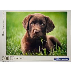   Puzzle Clementoni 500 db-os 49x36cm Csoki Kutyus Chocolate puppy