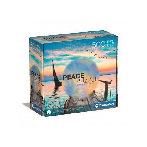 Puzzle, nyugodt táj, 500 db-os