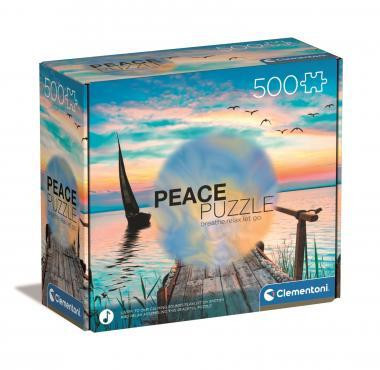 Puzzle, nyugodt táj, 500 db-os
