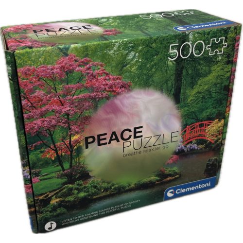 Puzzle, nyugodt esős táj, 500 db-os