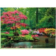 Puzzle, nyugodt esős táj, 500 db-os