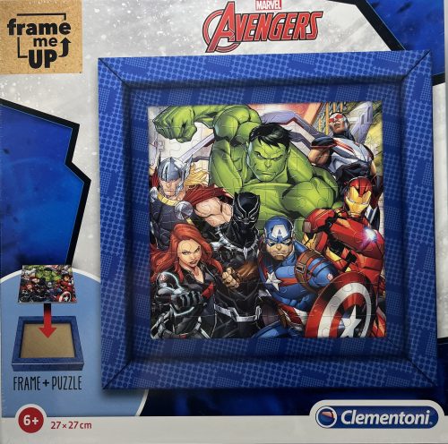 Puzzle Clementoni 60db-os 6+ Frame+Puzzle (képkeret+puzzle) "Avengers", Bosszúállók