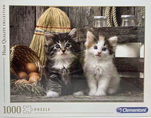 Puzzle Clementoni 1000db-os  69x50cm Cicás Lovely Kittens