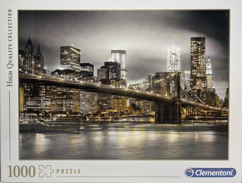 Puzzle Clementoni 1000db-os  69 x 50 cm New York Skyline