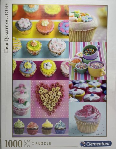 Puzzle Clementoni 1000db-os  50 x 60 cm Sütivarázs Sweet Donuts