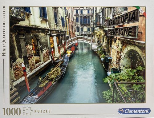 Puzzle Clementoni 1000db-os  69 x 50 cm Venice canal