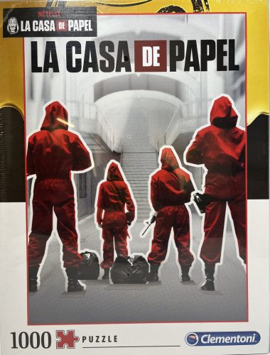 Puzzle Clementoni 1000db-os  50 x 69 cm A nagy pénzrablás/ La Casa de Papel