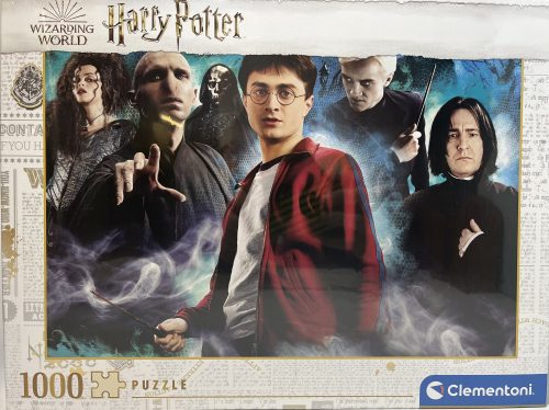 Puzzle Clementoni 1000db-os  569x 50 cm Harry Potter 6figura