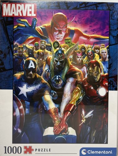 Puzzle Clementoni 1000db-os  70 x 50 cm Marvel Bosszúállók