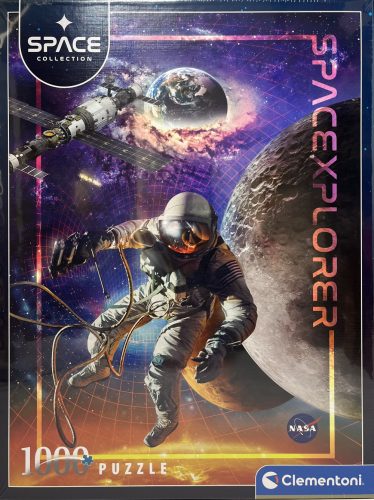 Puzzle Clementoni 1000db-os  70 x 50 cm Űrkutató Spacexplorer