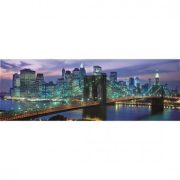 Puzzle, New York, Brooklyn-i híd, 1000 db-os, panoráma, poszterrel