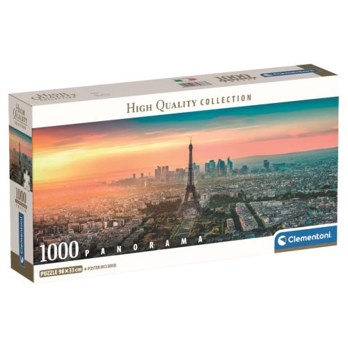 Puzzle, Párizsi panoráma, 1000 db-os, poszterrel
