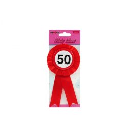 Party kitűző 50-es évszámos 8,5x17cm